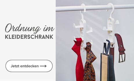 Inspirationskategorie Ordnung im Kleiderschrank