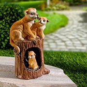 Tierische Dekofiguren - Erdmännchen