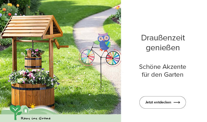Schöne Akzente für den Garten