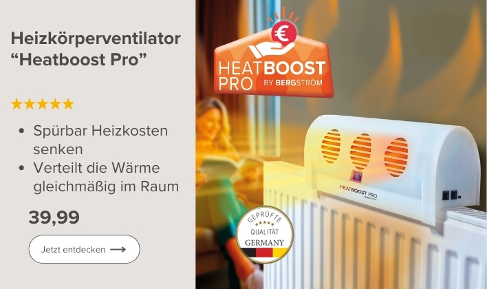 Heizkörperventilator "Heatboost Pro"