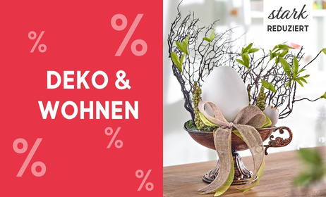 Schnäppchen in Deko & Wohnen