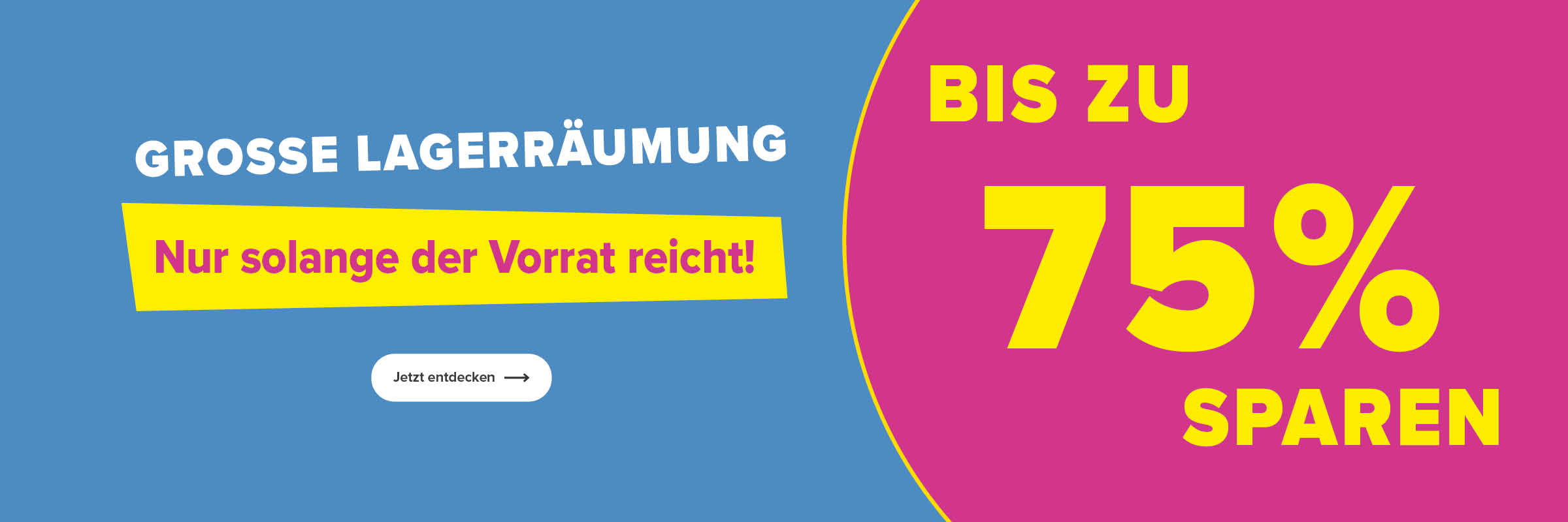 Wir schaffen Platz im Lager