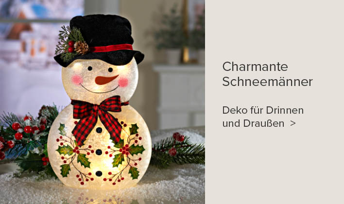 Deko für Drinnen und Draußen