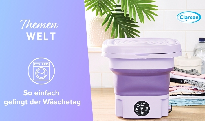 So einfach gelingt der Wäschetag