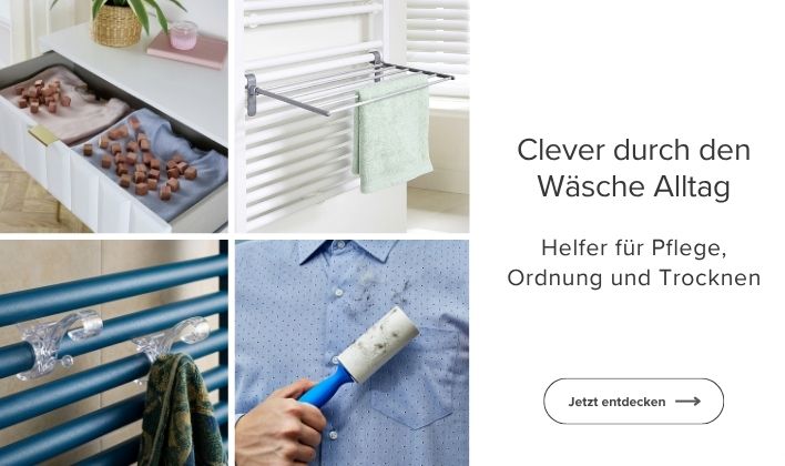 Helfer für Pflege, Ordnung und Trocknen