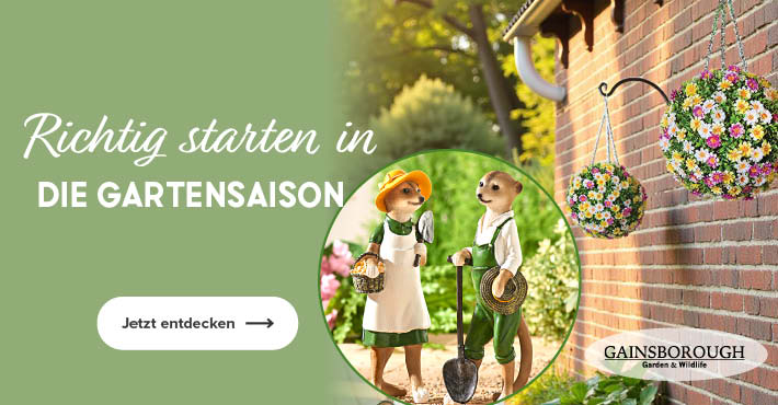 Richtige starten in die Gartensaison