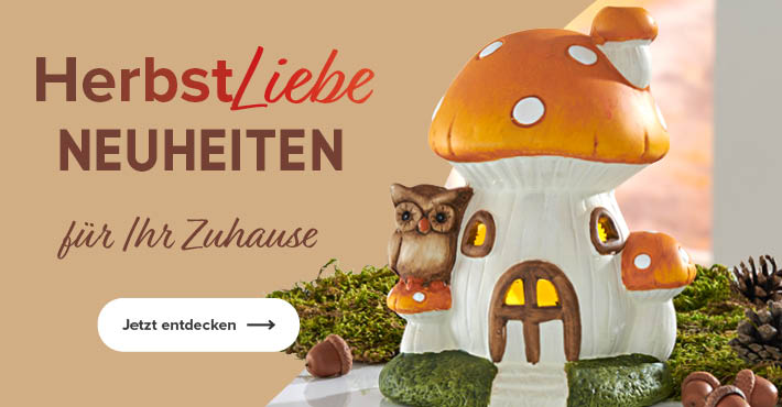 Herbst-Neuheiten für Ihr Zuhause