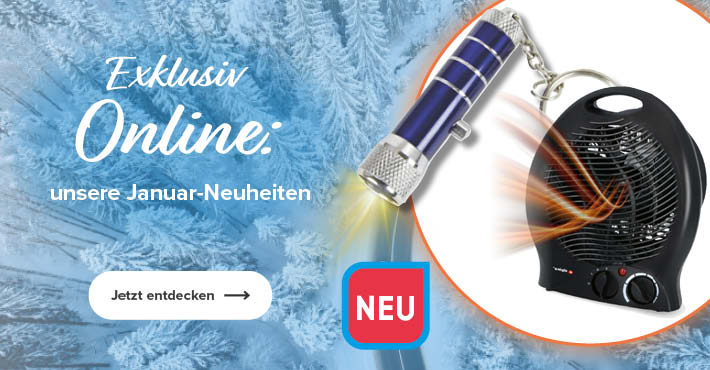 Unsere Januar-Neuheiten