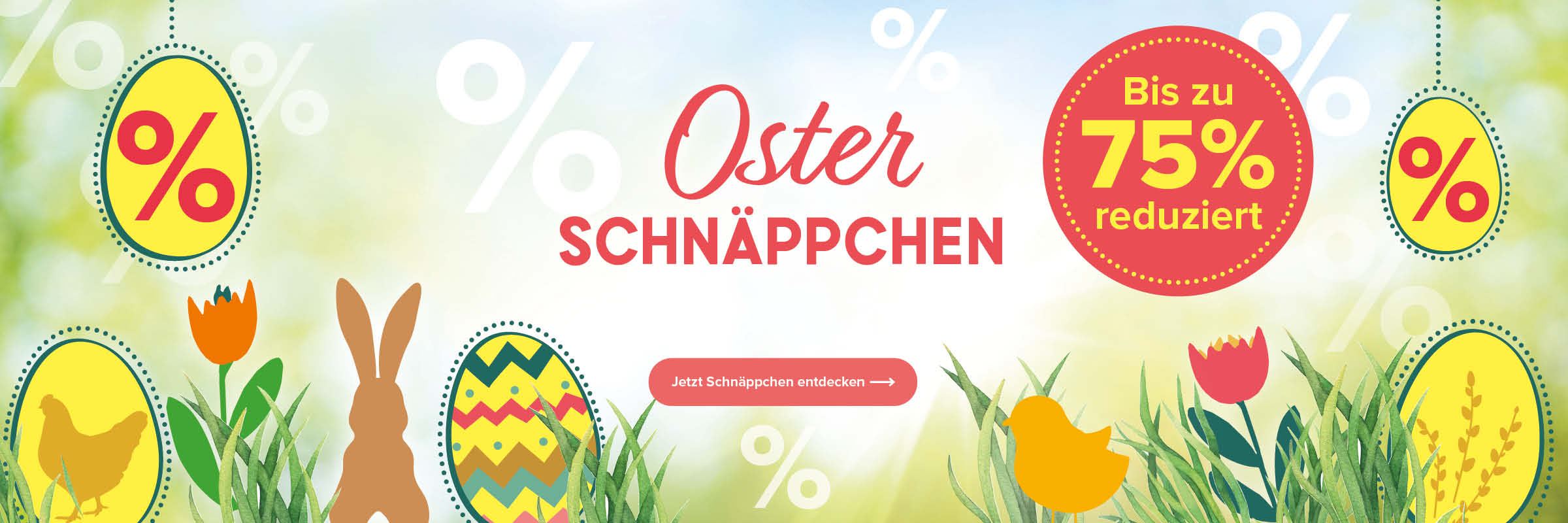 Jetzt Oster-Schnäppchen sichern