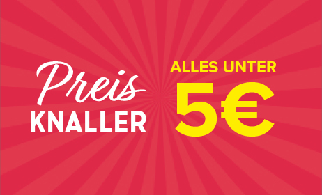 Preisknaller: Alles unter 5 €
