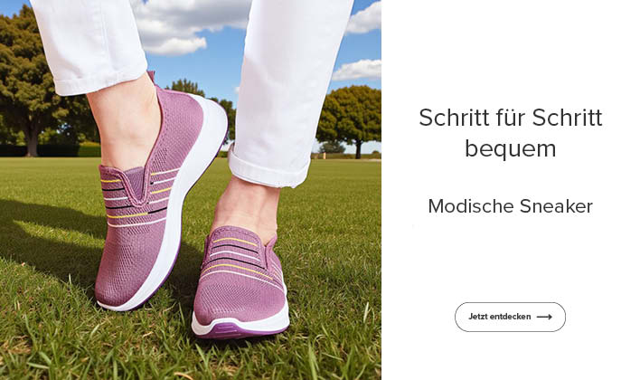 Modische Sneaker