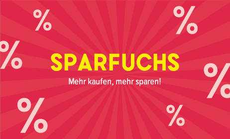 Sparfuchs: mehr kaufen, mehr sparen