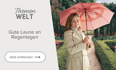 Themenwelt Gute Laune an Regentagen