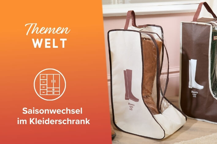Themenwelt Saisonwechsel im Kleiderschrank