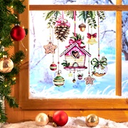 Fensterdeko Xmas